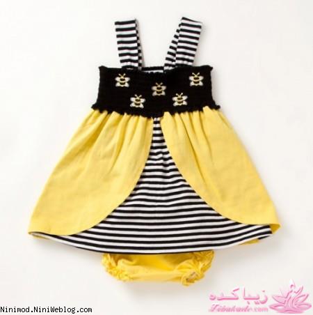 يه عالمه مدل لباس بچه براي ني ني هاي ناز و خوشگل